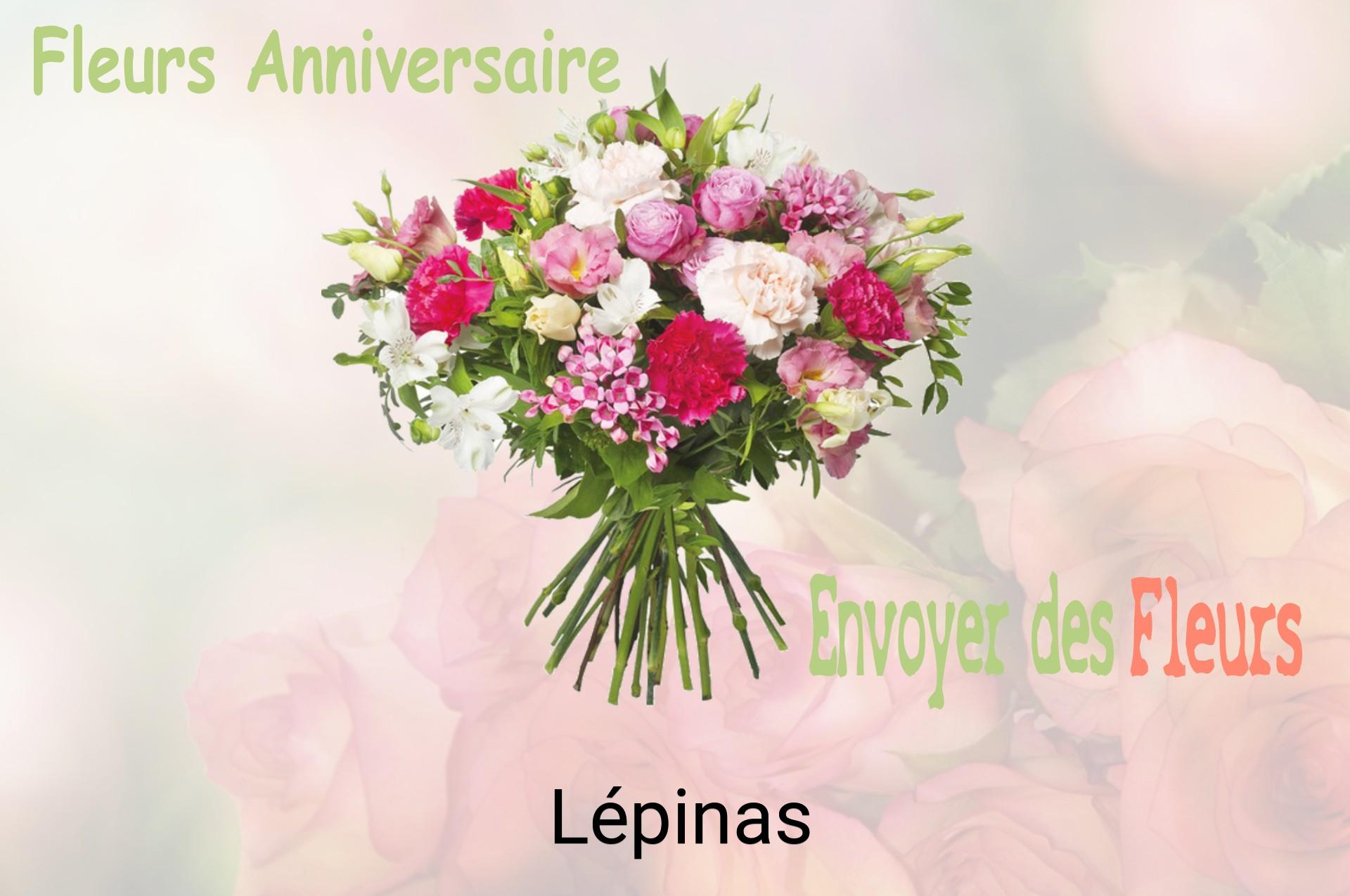 Bouquet de fleurs d’anniversaire livré à Lépinas
